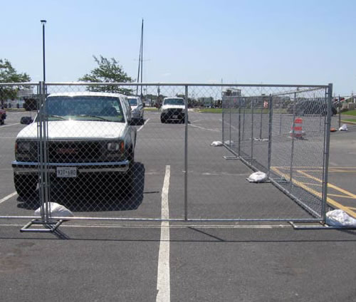 Hot Dipped Galv. Mesh Fence