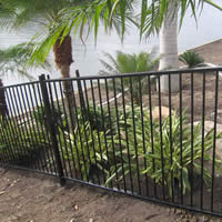 Galvanized and Powder Coated Pool Fencing